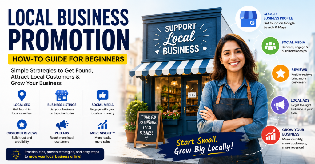 Local business promotion How to guide for beginners