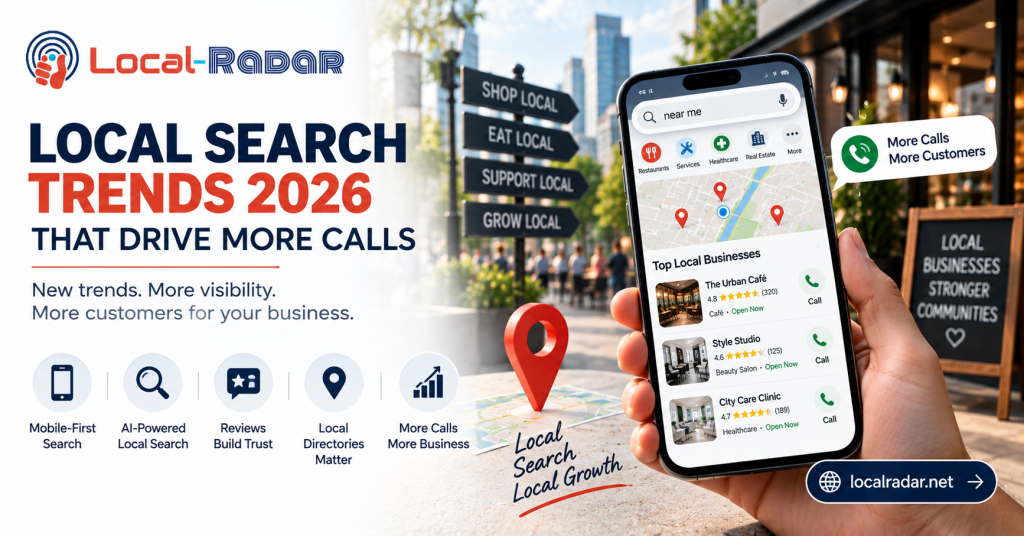 Local Search Trends 2026 That Drive More Calls